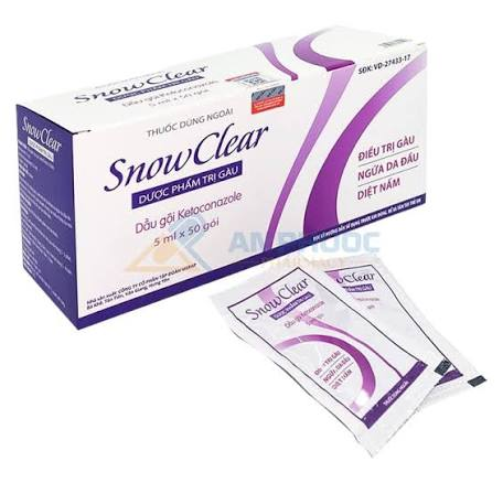 dầu gội dược phẩm trị trị gàu Snow clear